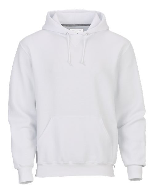 Unisex Fleece Hooded Sweatshirt - White