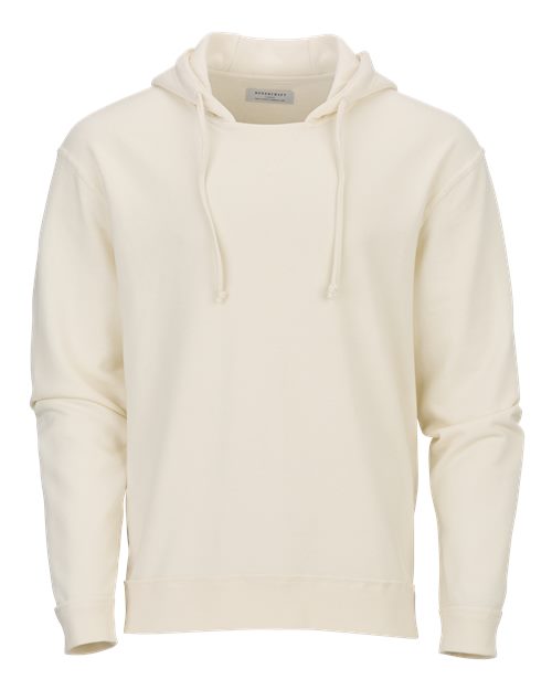 Men's French Terry Hooded Sweatshirt - Natural