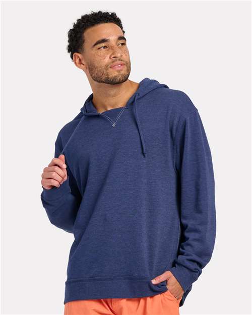 Men's French Terry Hooded Sweatshirt - Navy Heather
