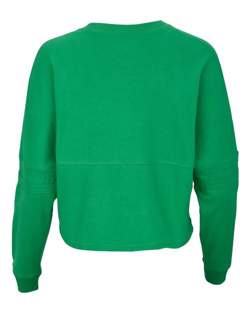 Women's Crop Retro Jesery - Shamrock