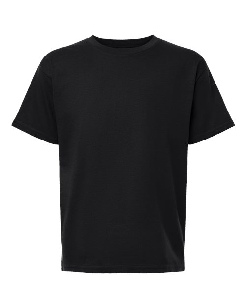 Youth Fine Jersey Tee - Black