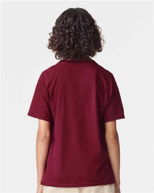 Youth Fine Jersey Tee - Cranberry