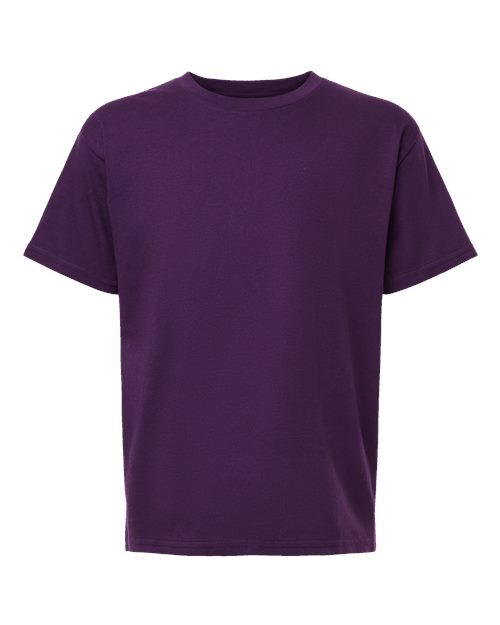 Youth Fine Jersey Tee - Eggplant