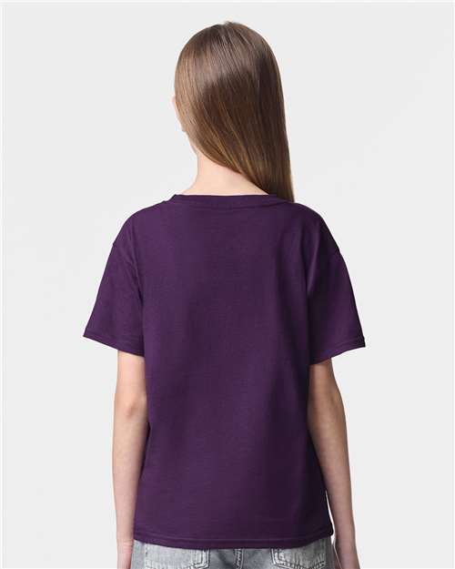 Youth Fine Jersey Tee - Eggplant
