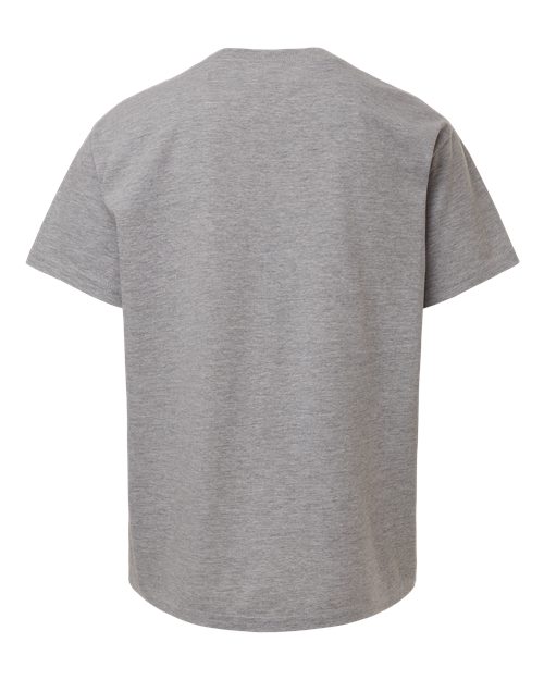 Youth Fine Jersey Tee - Heather Grey