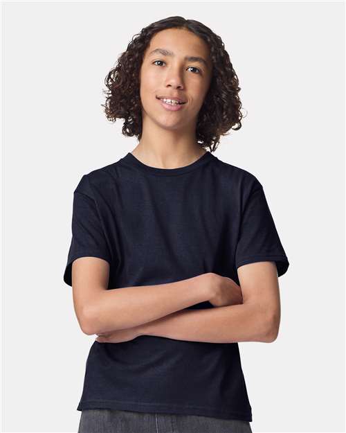 Youth Fine Jersey Tee - Navy