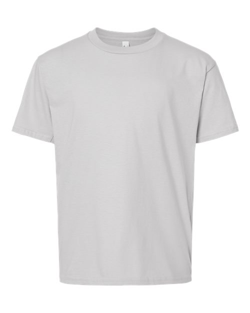 Youth Fine Jersey Tee - New Silver