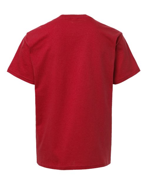 Youth Fine Jersey Tee - Red