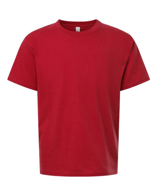 Youth Fine Jersey Tee - Red