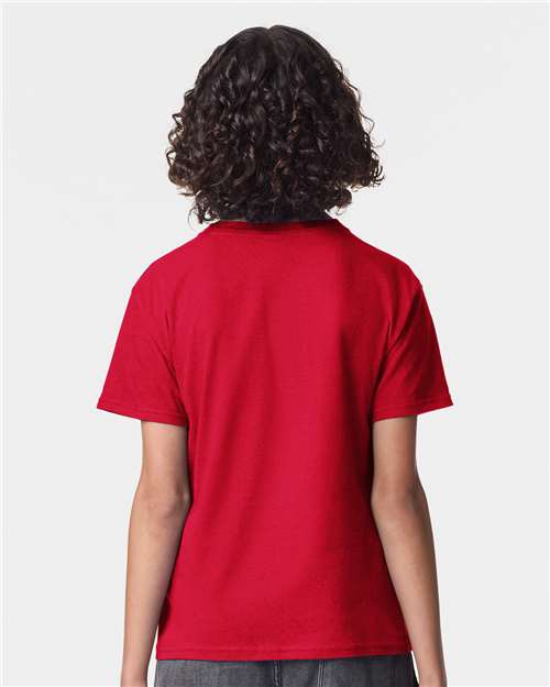 Youth Fine Jersey Tee - Red