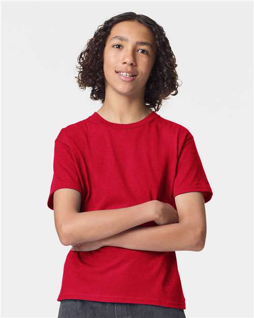Youth Fine Jersey Tee - Red
