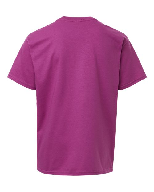 Youth Fine Jersey Tee - Super Pink