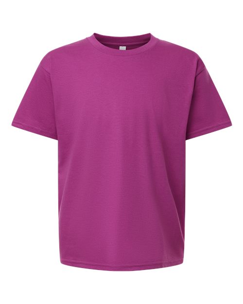 Youth Fine Jersey Tee - Super Pink