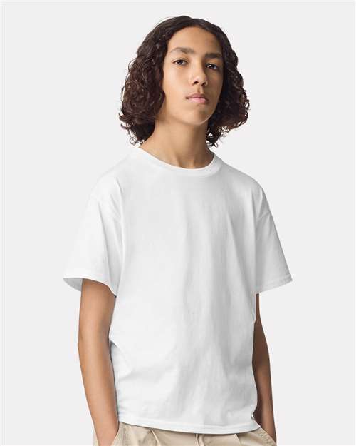Youth Fine Jersey Tee - White