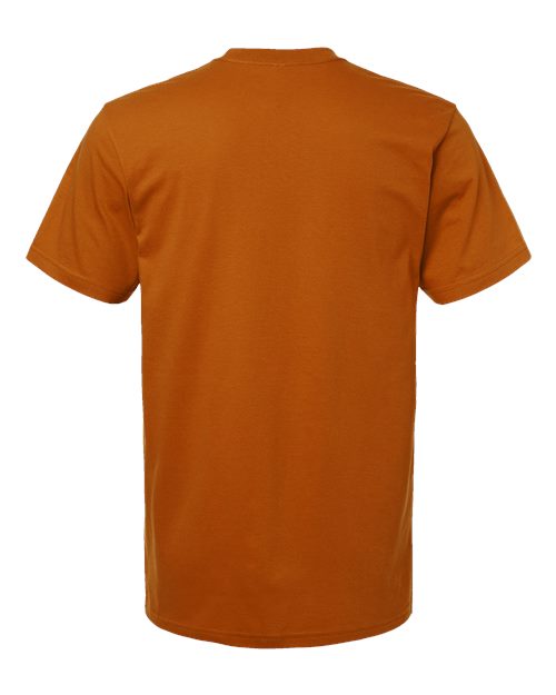 Unisex Fine Jersey Tee - Rust