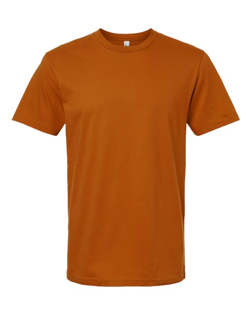 Unisex Fine Jersey Tee - Rust