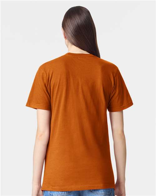 Unisex Fine Jersey Tee - Rust