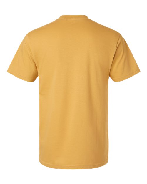 Unisex Fine Jersey Tee - Mustard