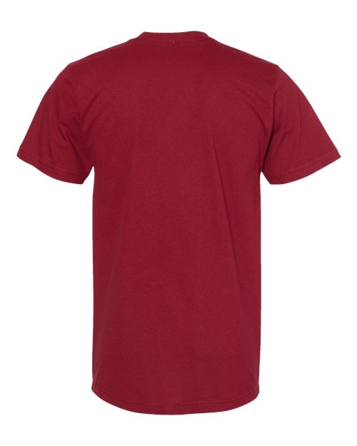 Unisex Fine Jersey Tee - Cardinal