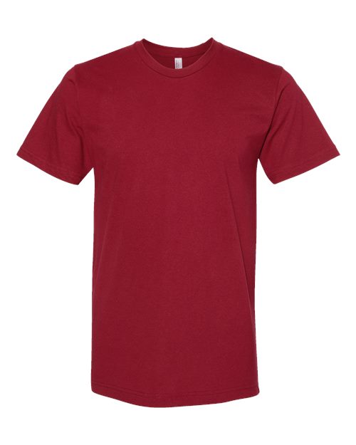 Unisex Fine Jersey Tee - Cardinal