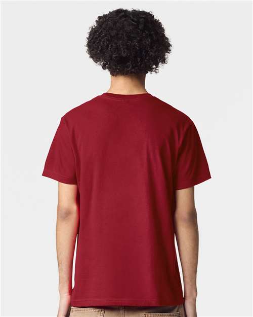 Unisex Fine Jersey Tee - Cardinal