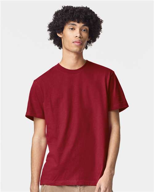 Unisex Fine Jersey Tee - Cardinal