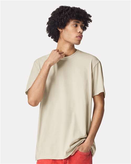 Unisex CVC Tee - Heather Cream