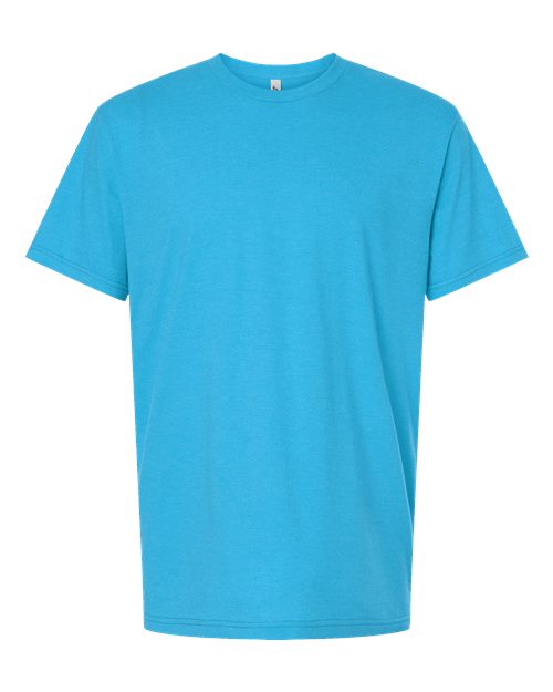 Unisex CVC Tee - Heather Teal