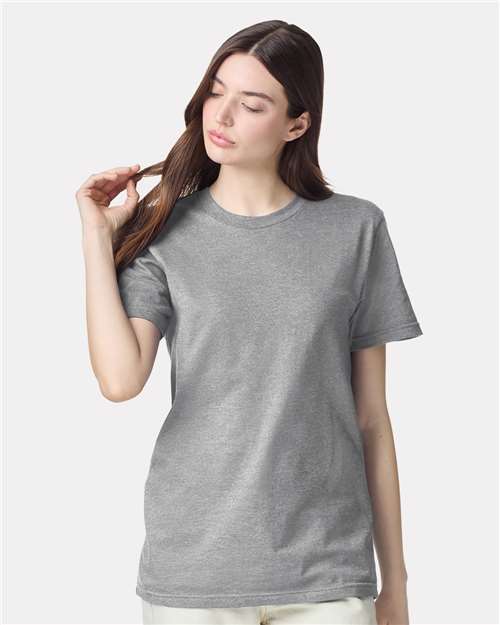 Unisex CVC Tee - Heather Grey