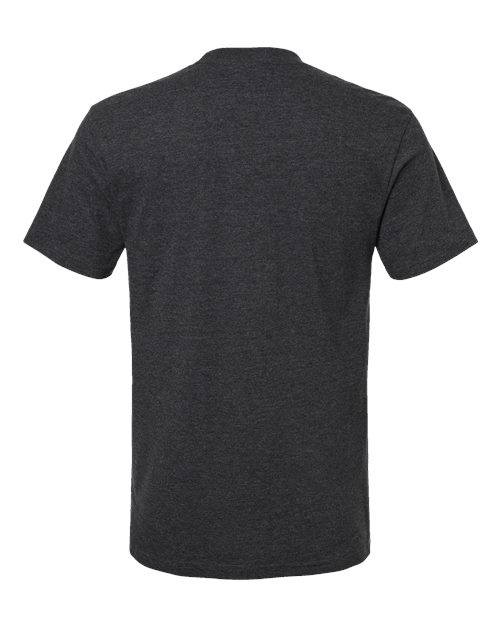 Unisex CVC Tee - Heather Black