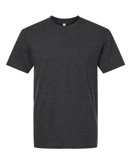 Unisex CVC Tee - Heather Black