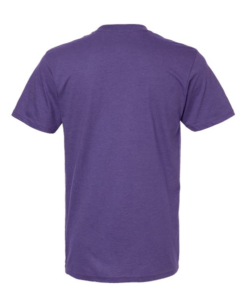 Unisex CVC Tee - Heather Purple