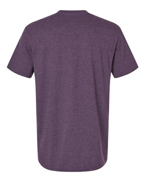 Unisex CVC Tee - Heather Grape