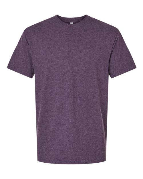 Unisex CVC Tee - Heather Grape