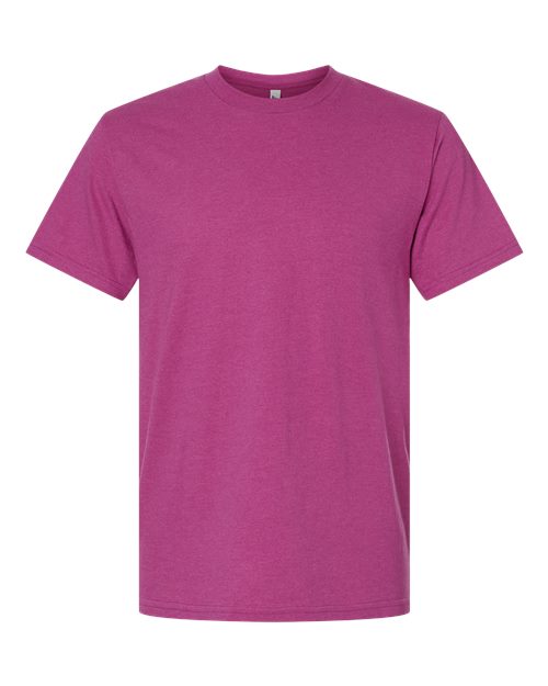 Unisex CVC Tee - Heather Super Pink