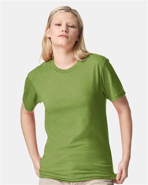 Unisex CVC Tee - Heather Nephrite