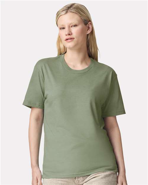 Unisex CVC Tee - Heather Sage