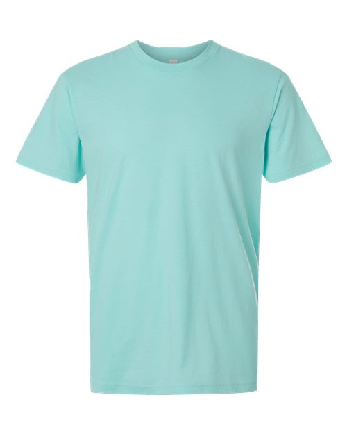 Unisex CVC Tee - Heather Celadon