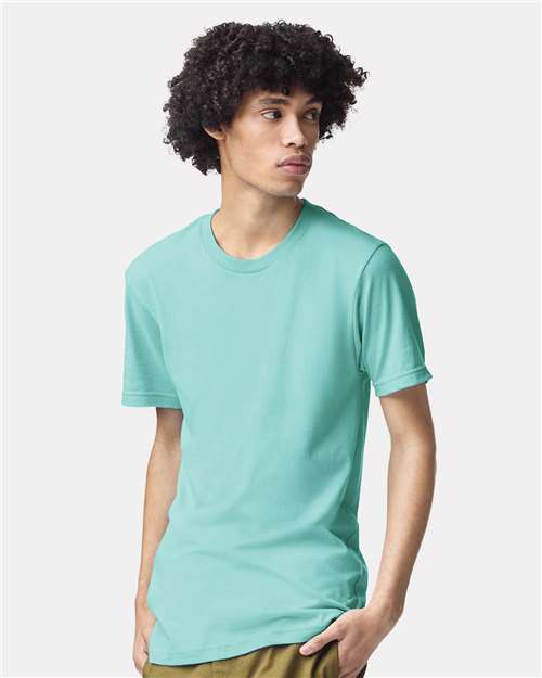 Unisex CVC Tee - Heather Celadon