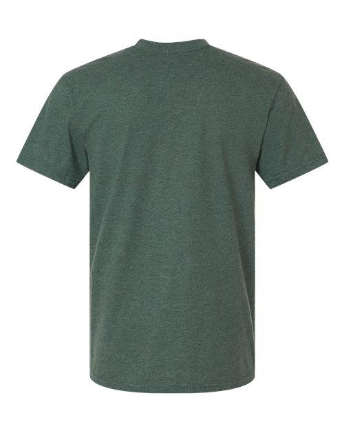 Unisex CVC Tee - Heather Forest