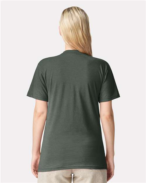 Unisex CVC Tee - Heather Forest