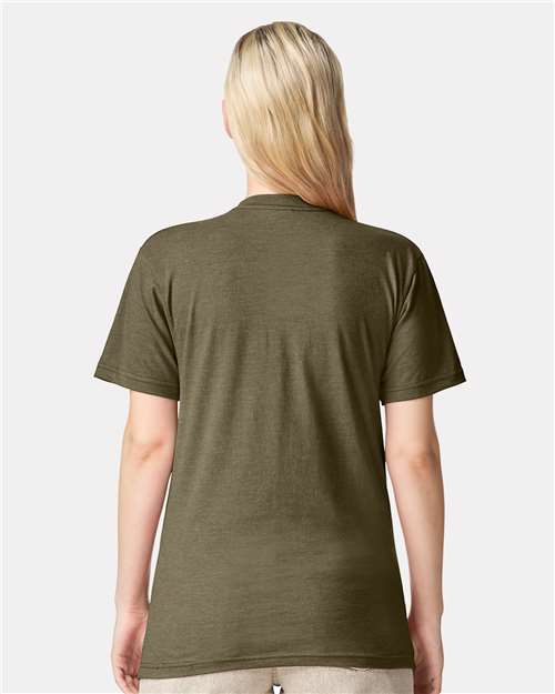 Unisex CVC Tee - Heather Olive