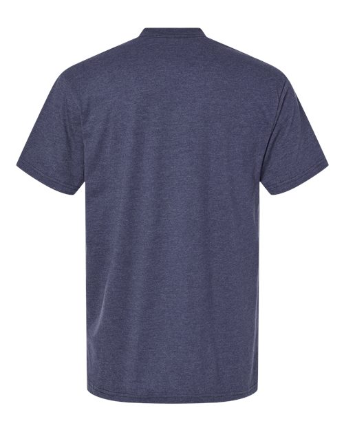Unisex CVC Tee - Heather Navy