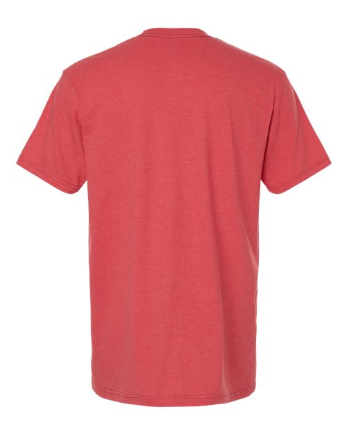 Unisex CVC Tee - Heather Coral