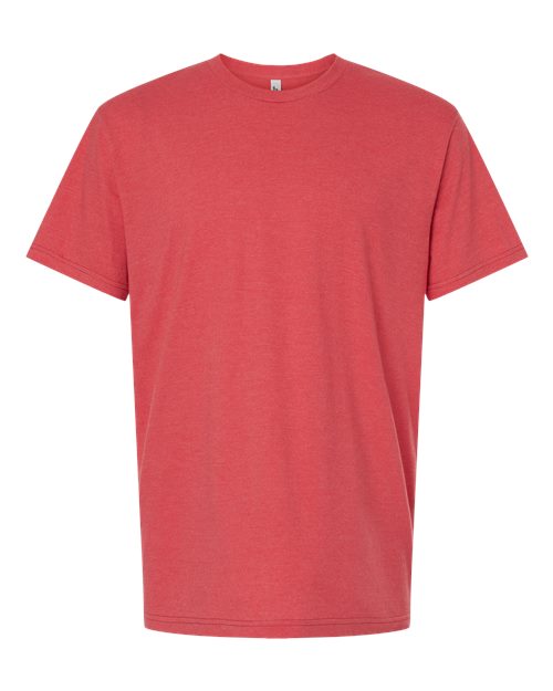 Unisex CVC Tee - Heather Coral