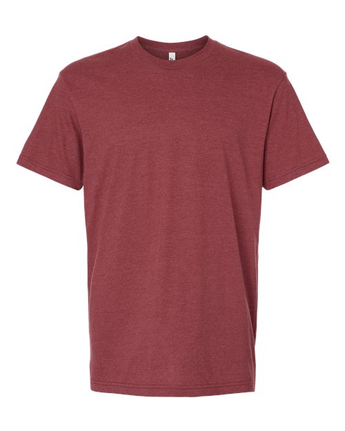 Unisex CVC Tee - Heather Burgundy