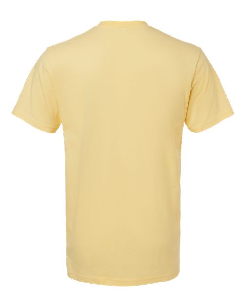 Unisex CVC Tee - Heather Panna Cotta