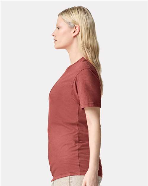 Unisex CVC Tee - Heather Canyon