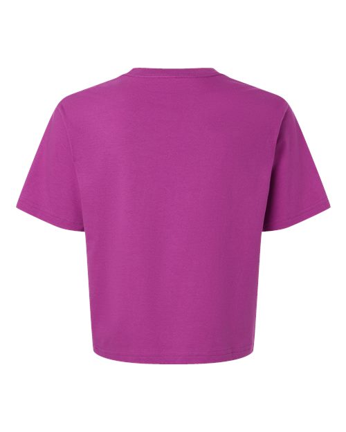 Women's Fine Jersey Boxy Tee - Super Pink