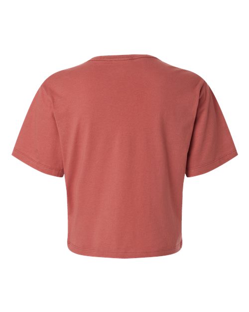 Women's Fine Jersey Boxy Tee - Canyon